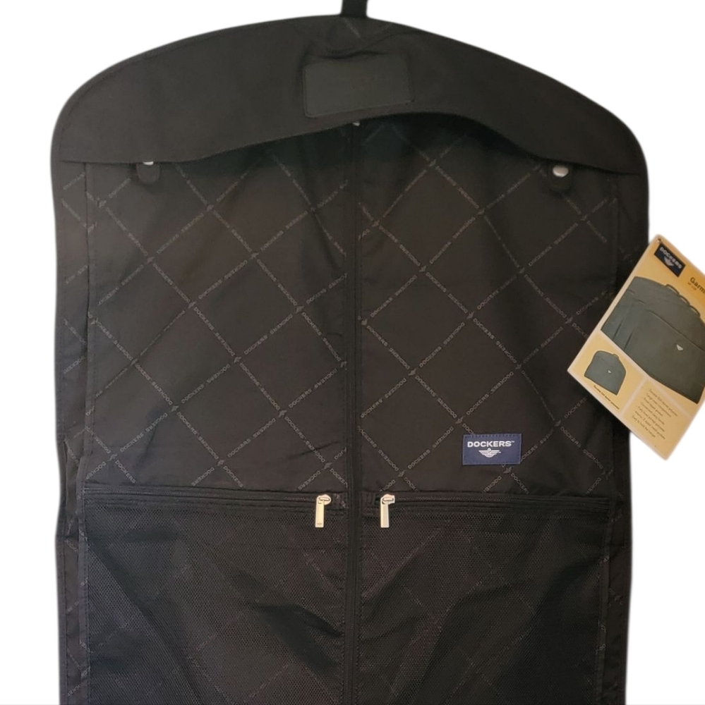 NWT Dockers Black Garment Bag